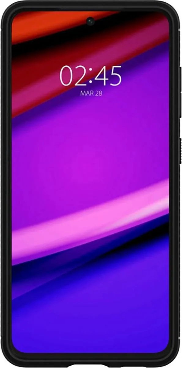 Spigen Samsung Galaxy S21 FE Rugged Armor Hoesje - Zwart