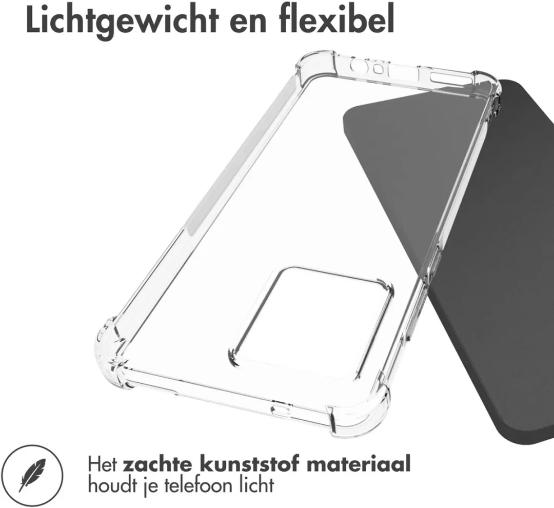 Imoshion Hoesje Motorola Moto G84 - Transparant