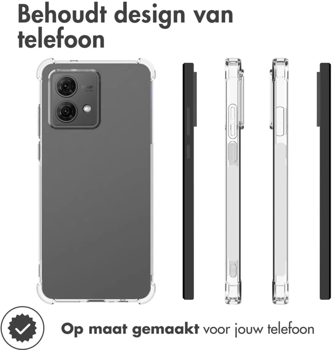 Imoshion Hoesje Motorola Moto G84 - Transparant