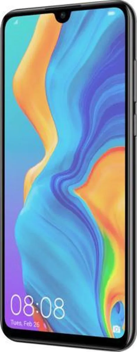 Azuri RINOX ARMOR Screenprotector Huawei P30 Lite - Zwart Frame