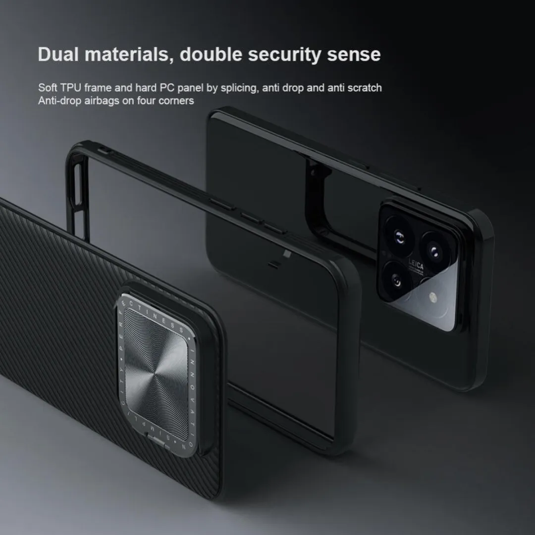 Nillkin CamShield Hoesje Xiaomi 14 - Groen