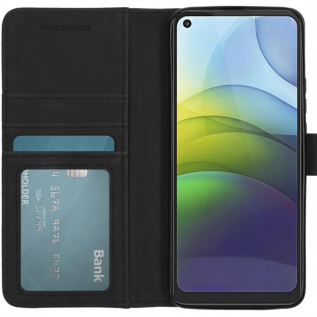 Imoshion Hoesje Motorola Moto G9 Power 3 Pasjes - Bruin