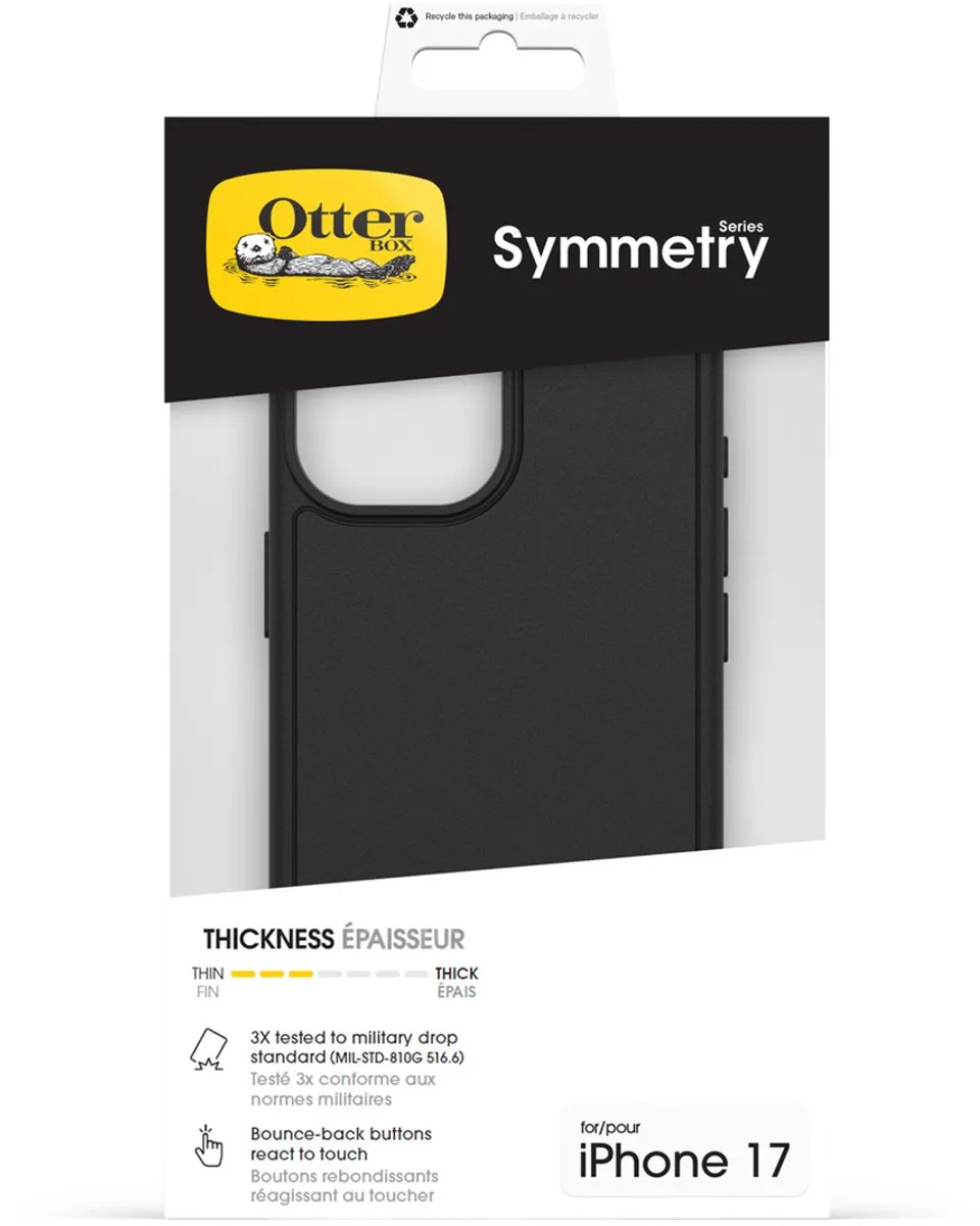 OtterBox Symmetry 77-99413 Hoes iPhone 17 - MagSafe - Zwart