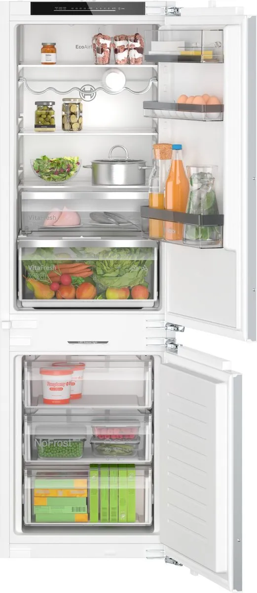 Bosch KIN86ADD0 Inbouw Koel-Vriescombinatie 260L - No Frost - Wit