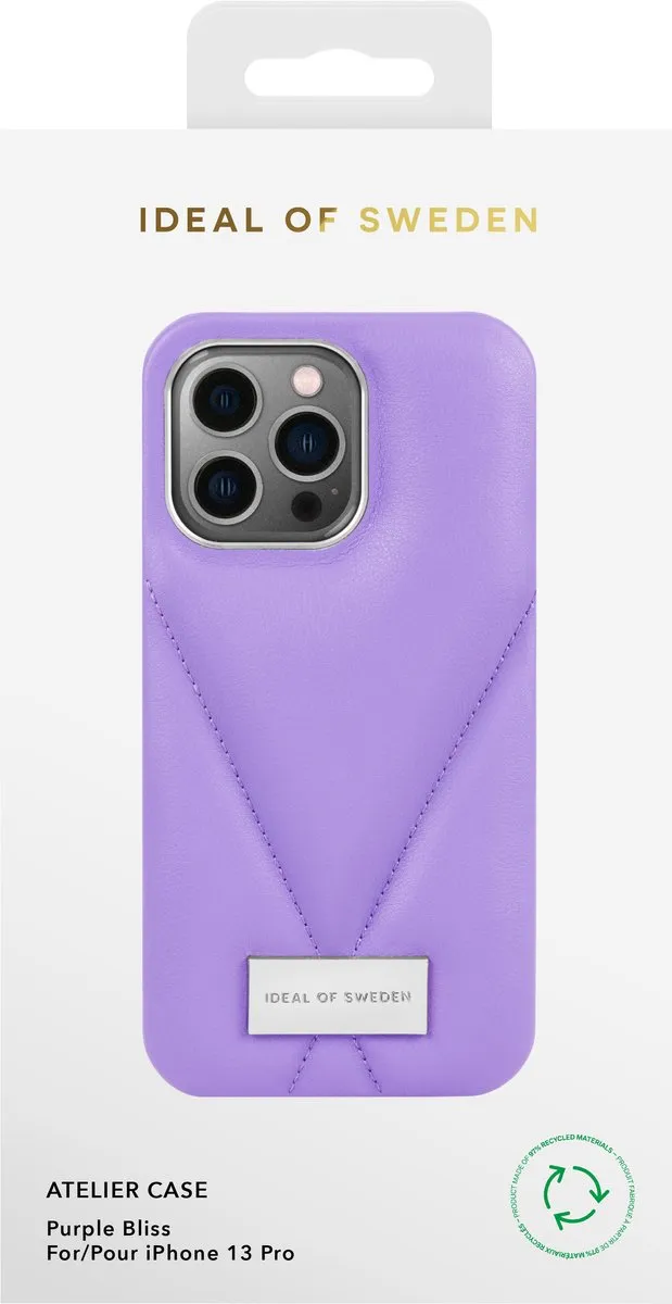 iDeal of Sweden Fashion Case Atelier iPhone 13 Pro Purple Bliss - afbeelding 3 van 4