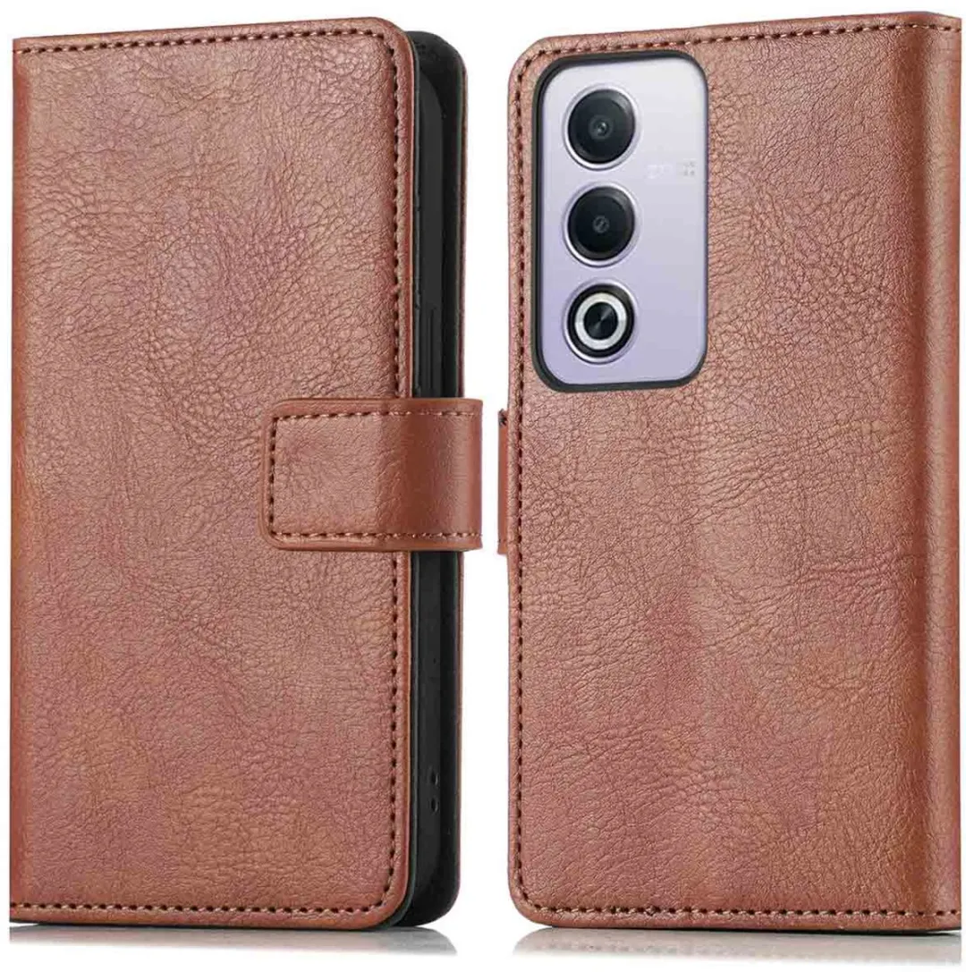 Imoshion Hoesje Oppo A80 5G - 3 Pasjes - Bruin