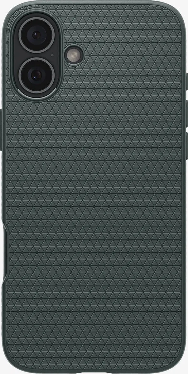 Spigen Liquid Air Hoesje ACS08068 - iPhone 16 Plus Groen