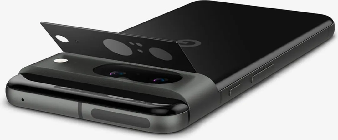 Spigen Optik Google Pixel 8 Camera Lens Protector Glas - 2 Stuks