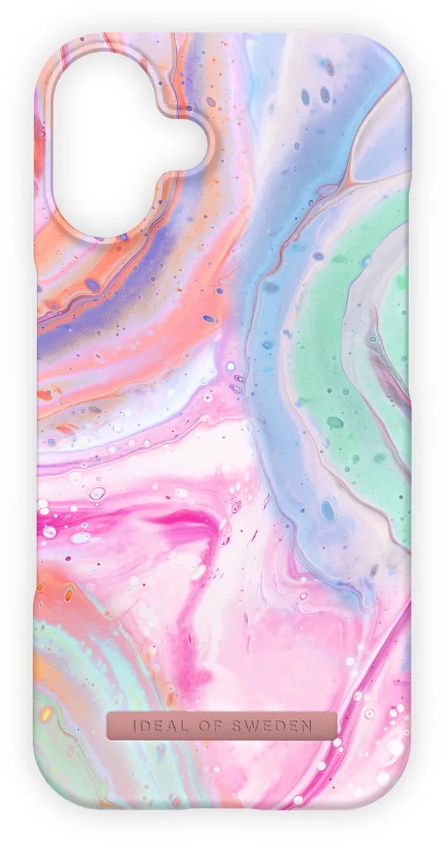 iDeal of Sweden iPhone 17 Printed Case Pastel Marble - IDFC-I2561-511