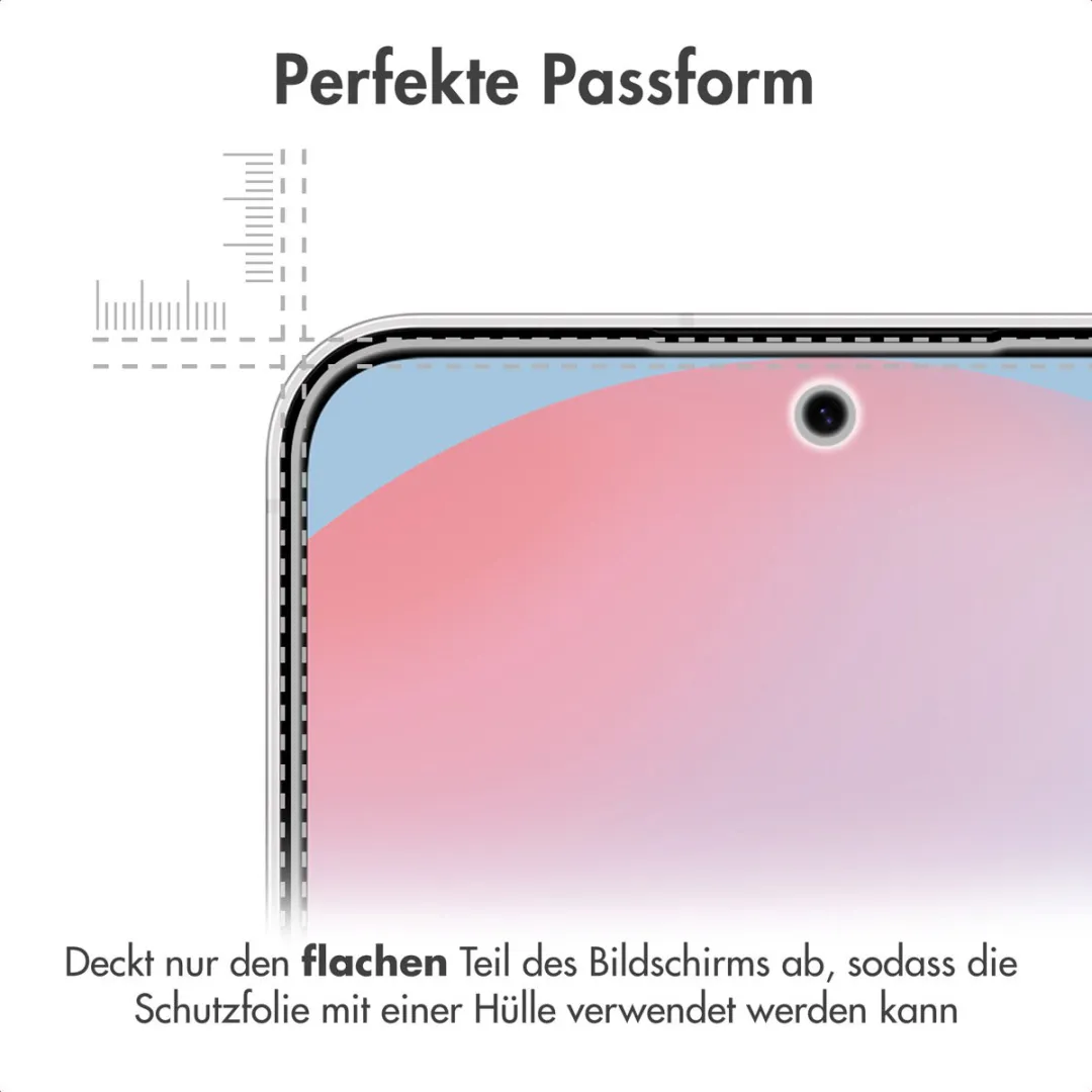 imoshiion Screenprotector Gehard Glas Duopack - Samsung Galaxy S25 FE/A57