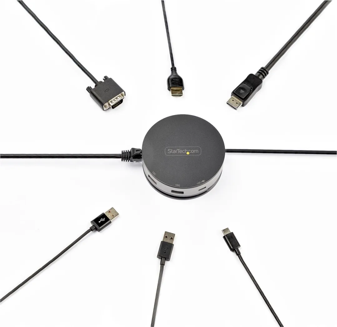 Startech DKT31CHDVCM USB Hub - Tweekleurig