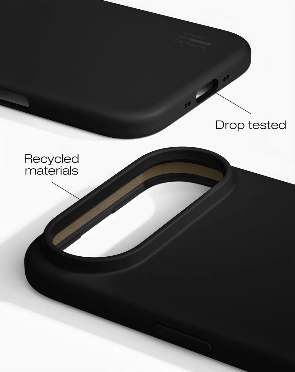 iDeal of Sweden iPhone 17 Air Silicone Hoesje - Zwart