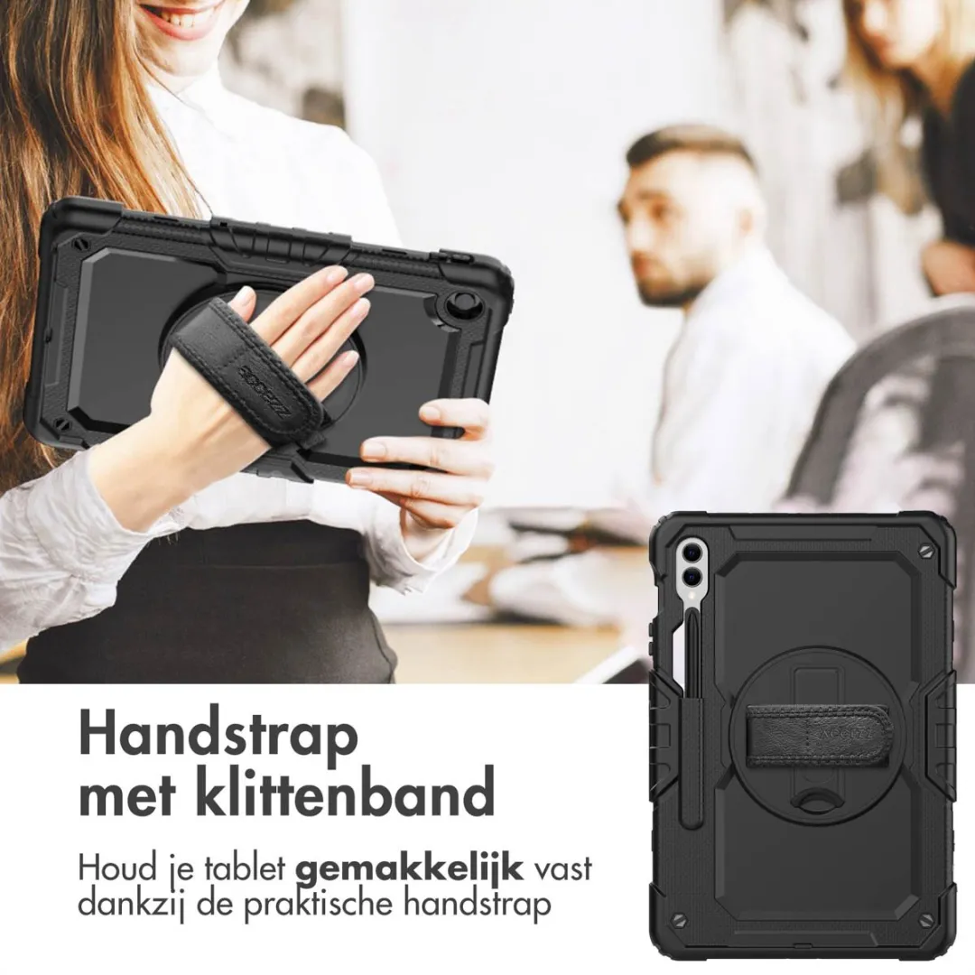 Accezz Tablethoes SH00067827 - Zwart - 12.4 inch