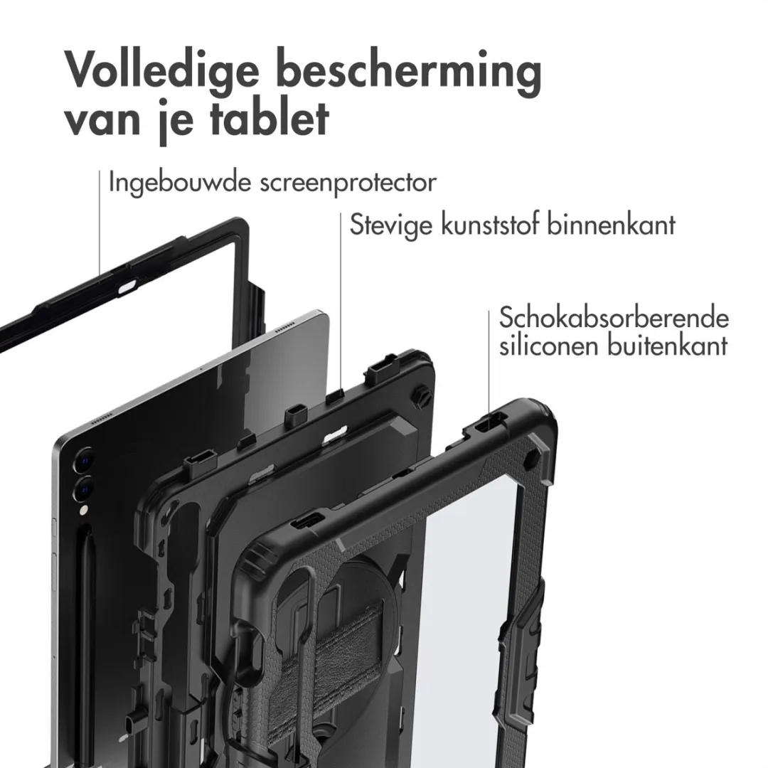 Accezz Tablethoes SH00067827 - Zwart - 12.4 inch
