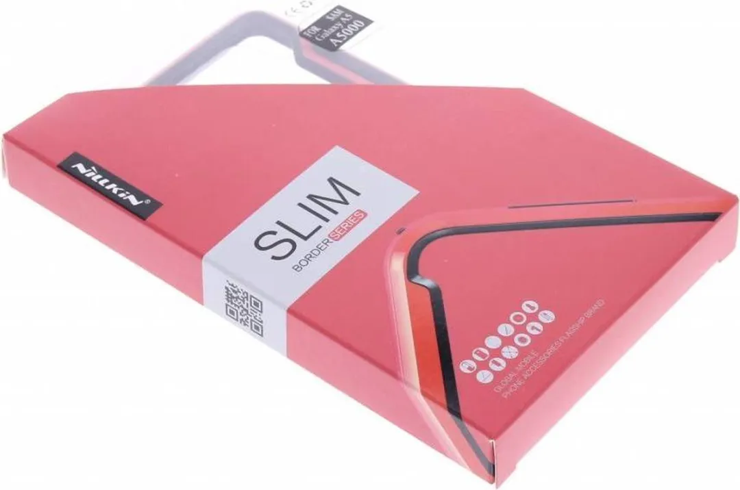 Nillkin Slim Border Series A500F25478203 Bumper - Samsung Galaxy A5 - Rood