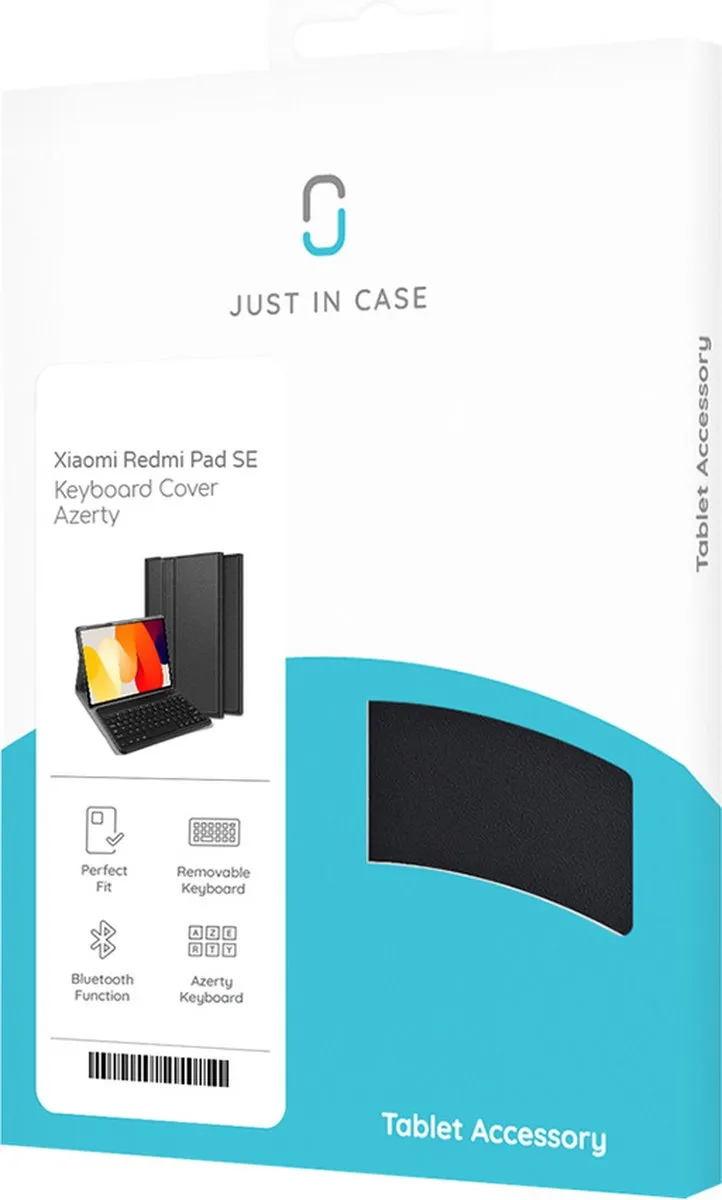 Just in Case Cazy Tablethoes Xiaomi Redmi Pad SE AZERTY - 11" - Zwart
