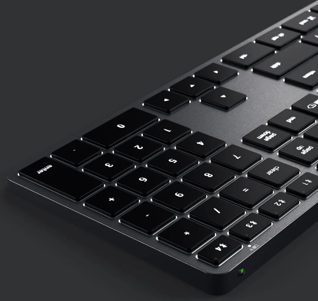 Satechi Slim X3 ST-BTSX3M Bluetooth Toetsenbord - Grijs