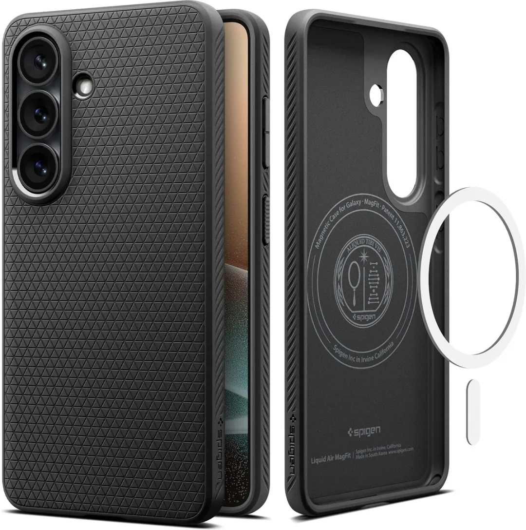 Spigen Liquid Air MagFit Backcover S26 Plus - Zwart