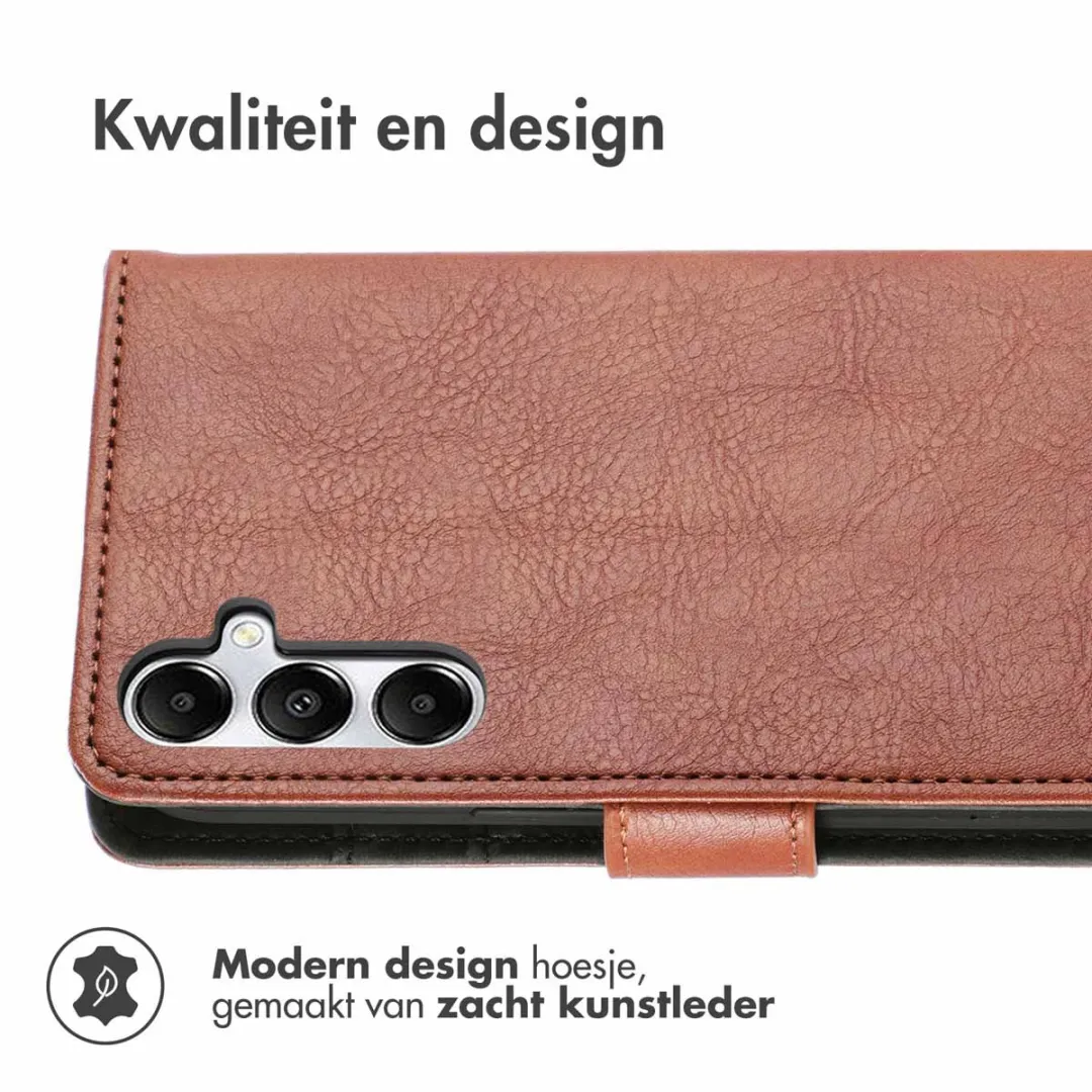 Imoshion Hoesje Samsung Galaxy A26 - 3 Pasjes - Bruin