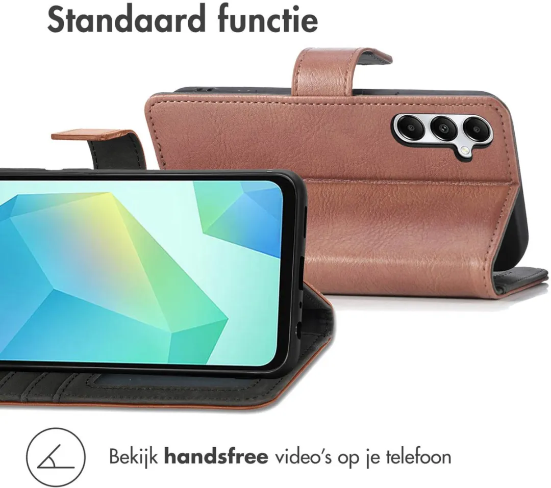 Imoshion Hoesje Samsung Galaxy A26 - 3 Pasjes - Bruin