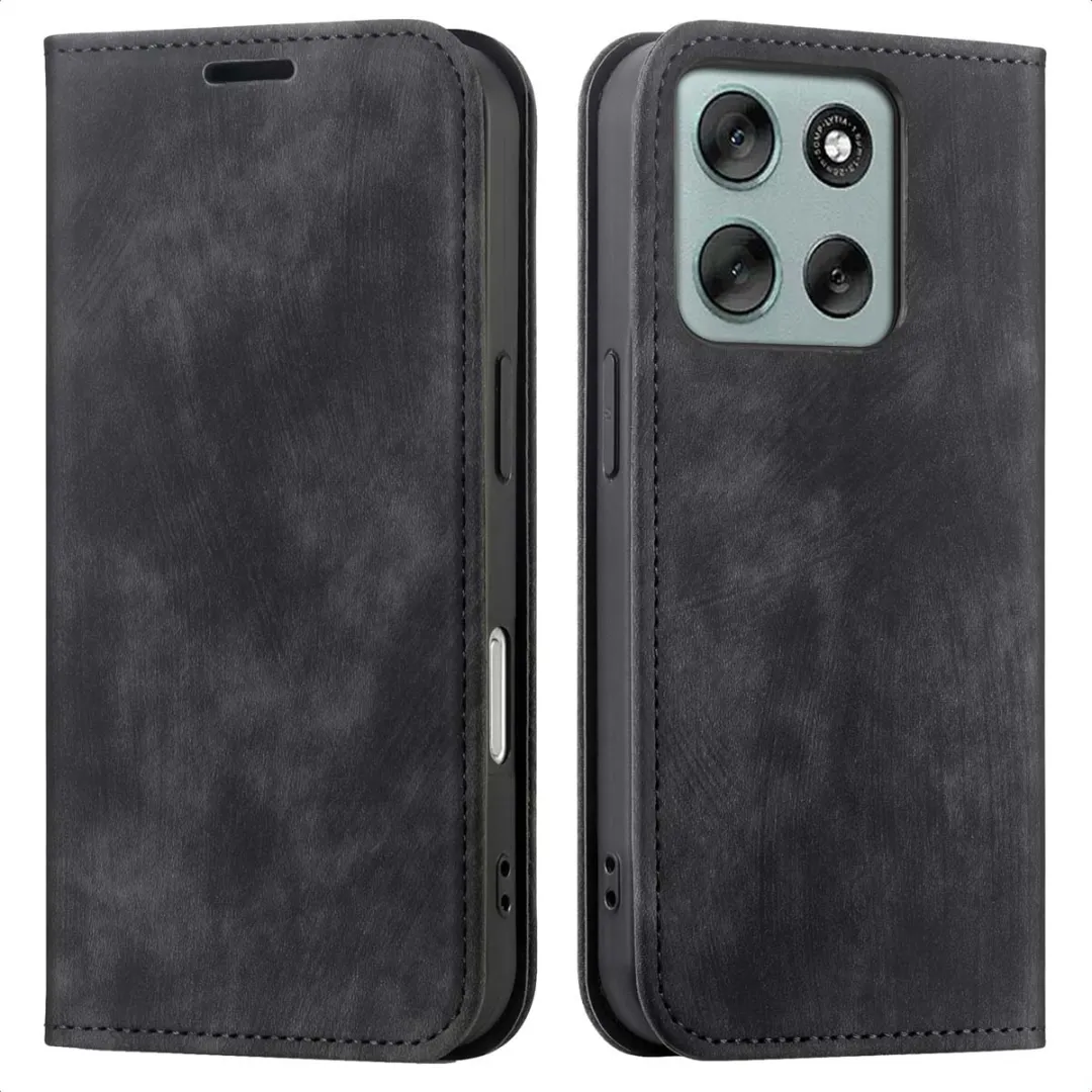 Imoshion Moto G56 Hoesje - Bookcase - 2 Pasjes - Zwart