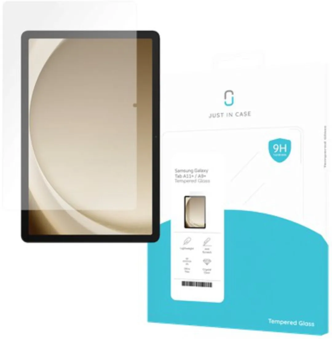 Just in Case Cazy TSA2813SG0 Screenprotector - Samsung Galaxy Tab A11/A9 Plus - Transparant
