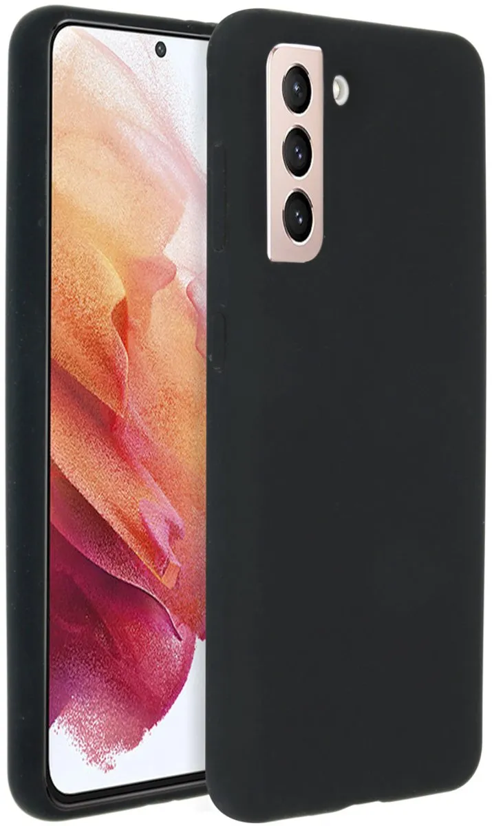 Accezz Hoesje Samsung Galaxy S21 - Zwart