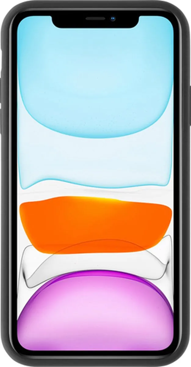 Azuri iPhone 11 Siliconen Hoesje - Zwart - AZCOVSILIPH11-BLK