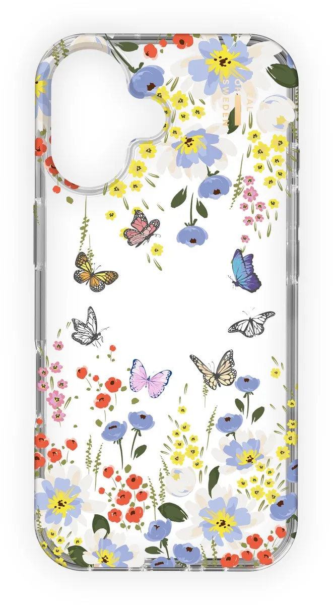 iDeal of Sweden Clear Case Mid iPhone 16 Artistic Garden
