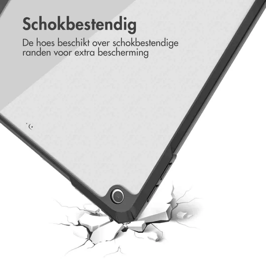 Imoshion Tablethoes SH00063601 - Apple iPad 10.2" - Trifold Hardcase - Zwart