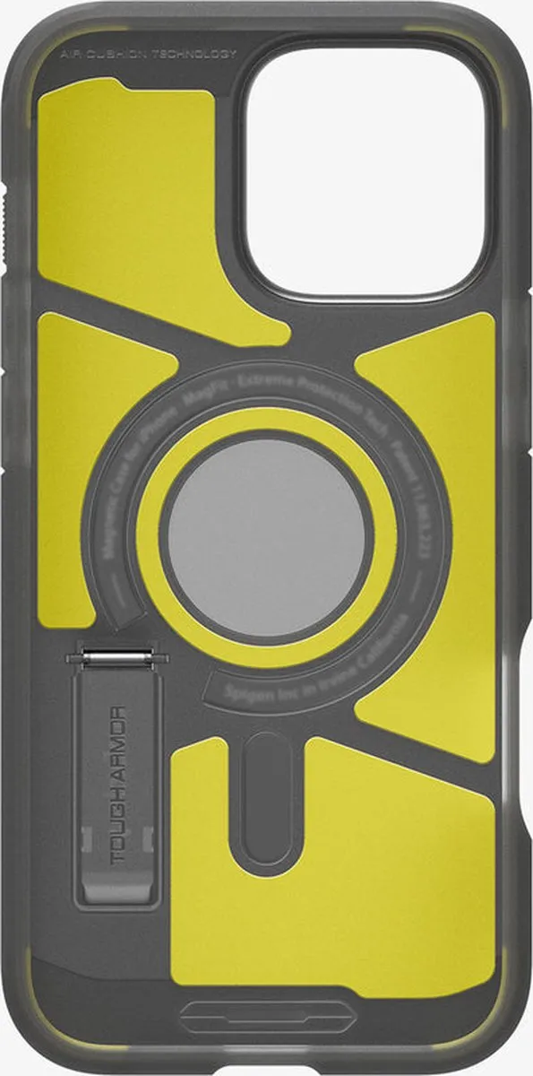 Spigen Tough Armor ACS08502 Hoesje - iPhone 16 Pro Max - Frost Zwart - afbeelding 6 van 6