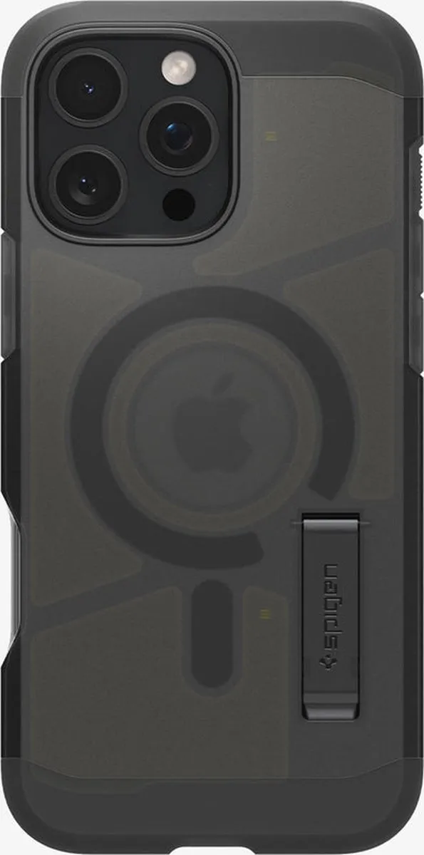 Spigen Tough Armor ACS08502 Hoesje - iPhone 16 Pro Max - Frost Zwart