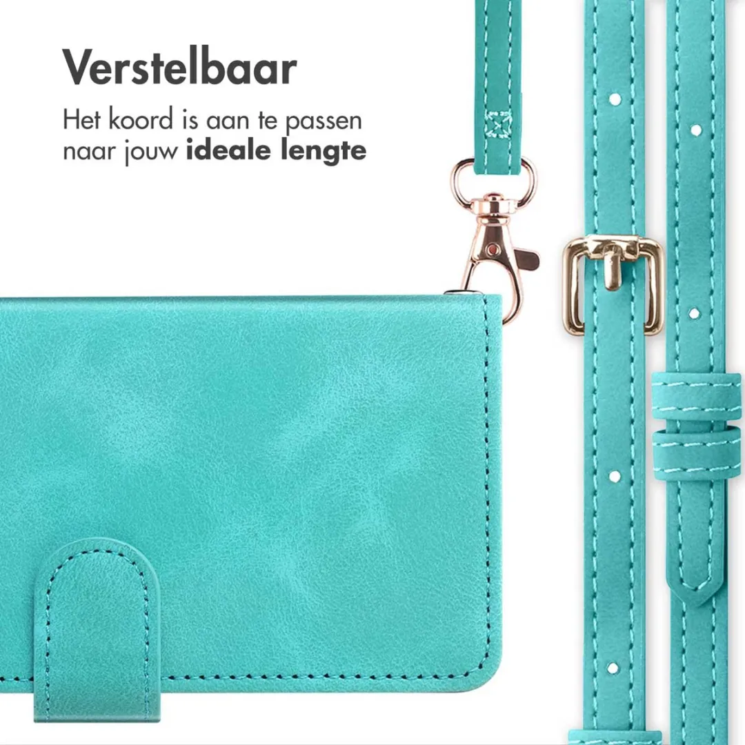 Imoshion Bookcase Hoesje Samsung Galaxy S25 FE - 3 Pasjes - Turquoise