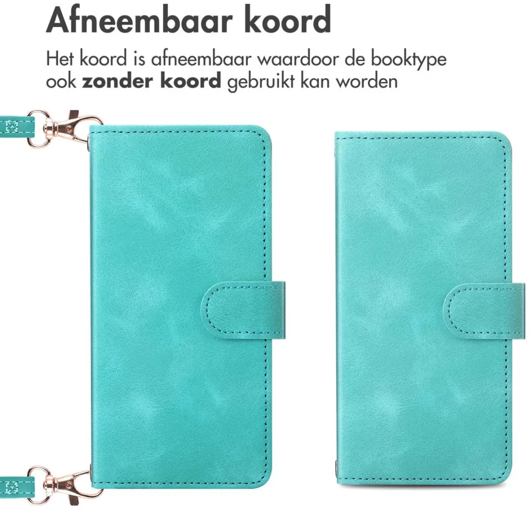 Imoshion Bookcase Hoesje Samsung Galaxy S25 FE - 3 Pasjes - Turquoise