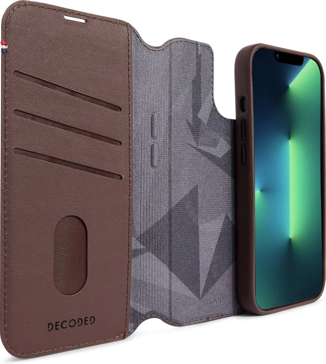 Decoded D23IPO14MDW5CHB iPhone 14 Plus Hoesje - Donker Bruin