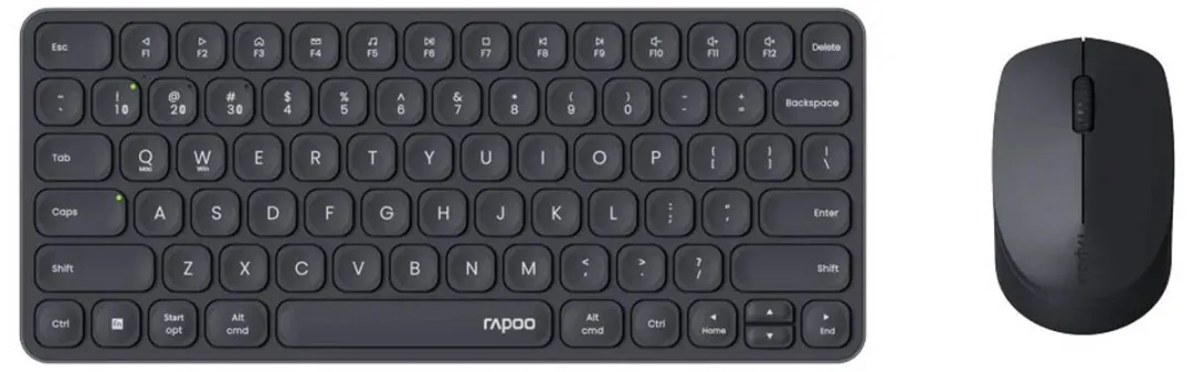 Rapoo 9010M Toetsenbord & Muis Combo - Zwart