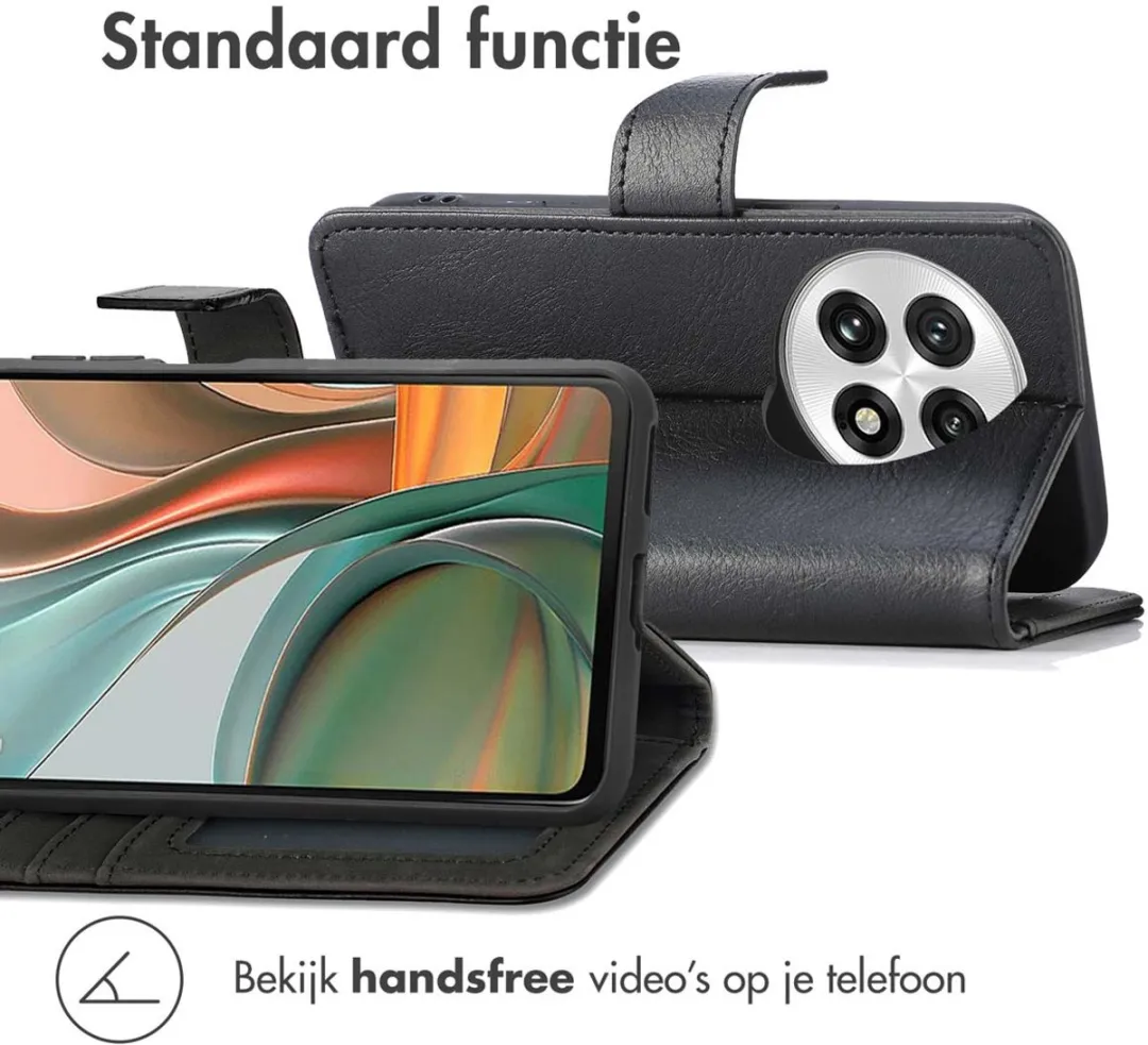 Imoshion Hoesje OnePlus 13 - 3 Pasjes - Zwart