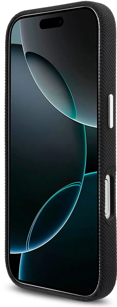 Lacoste iPhone 16 Back Cover - Zwart - MagSafe - afbeelding 6 van 6