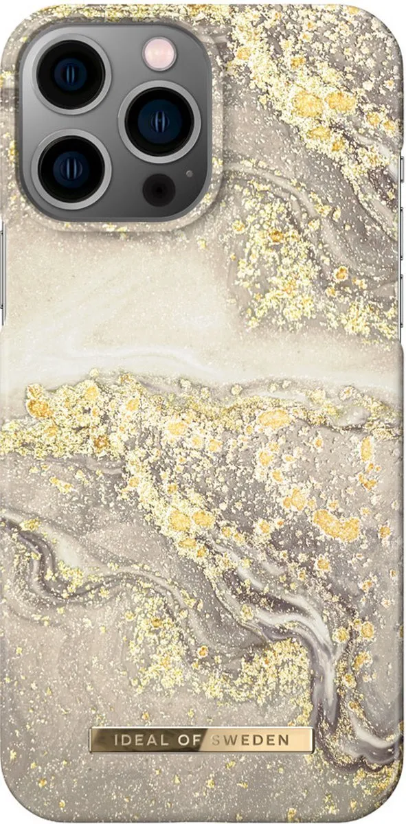 iDeal of Sweden iPhone 14 Pro Max Backcover Sparkle Greige Marble - afbeelding 6 van 6