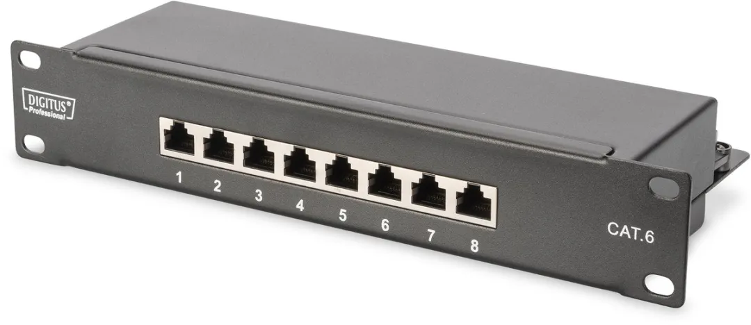 Digitus DN-10-SET-3 Netwerkset 10 inch - 12HE Wandbehuizing Grijs