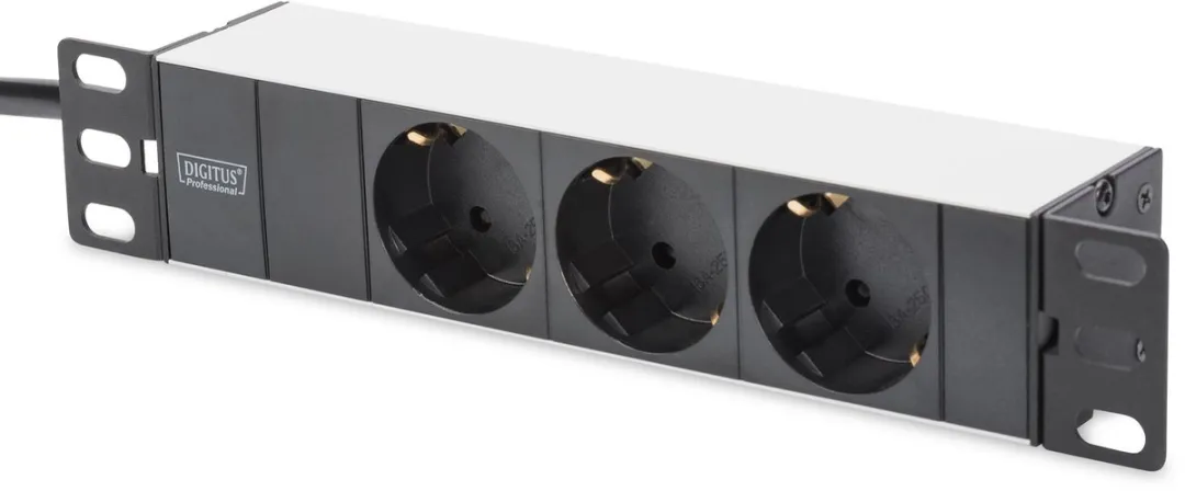 Digitus DN-10-SET-3 Netwerkset 10 inch - 12HE Wandbehuizing Grijs