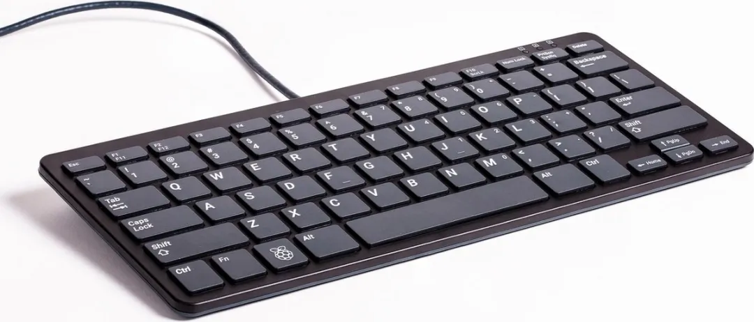 Raspberry Pi US Keyboard RS0652508442150 - Zwart/Grijs