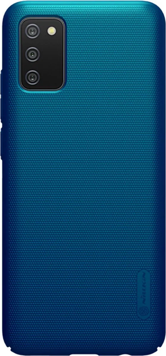 Nillkin Super Frosted Shield Back Cover - Samsung Galaxy A02S - Blauw - afbeelding 2 van 5