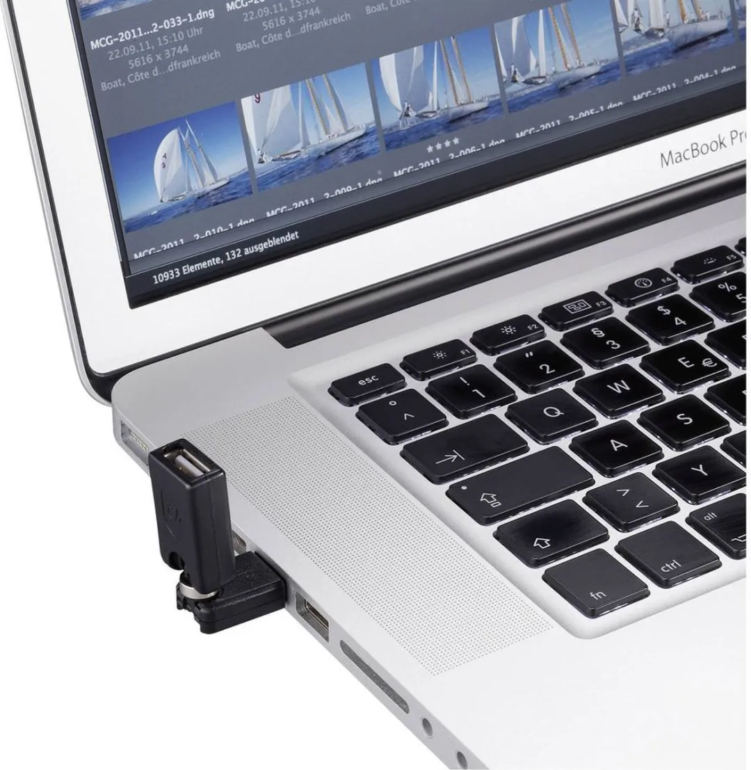 Renkforce RF-4079658 USB 2.0 Adapter - Zwart