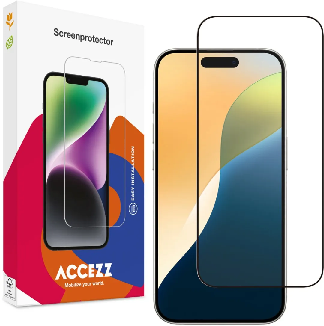 Accezz Screenprotector iPhone 17 Pro/16 Pro - Gehard Glas