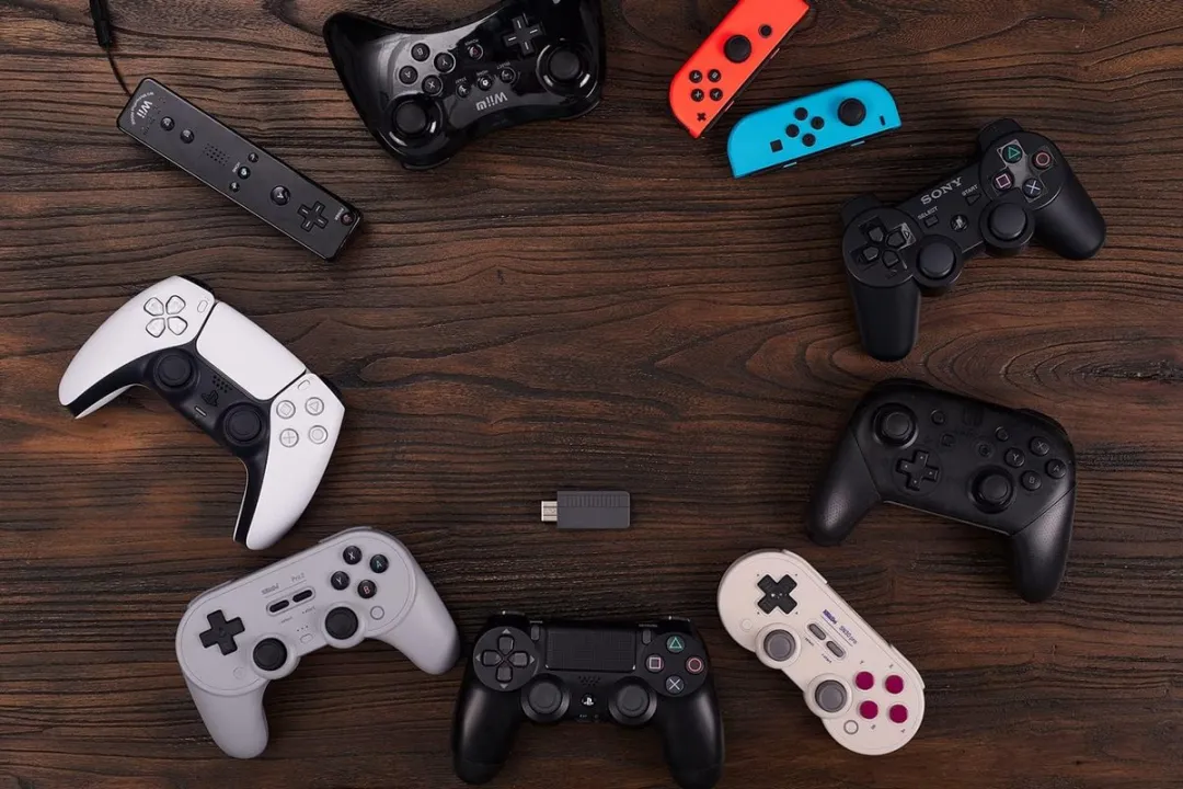 8BitDo Retro Receiver - Classic Edition - Black PS3 PS4 Wii Switch Xbox