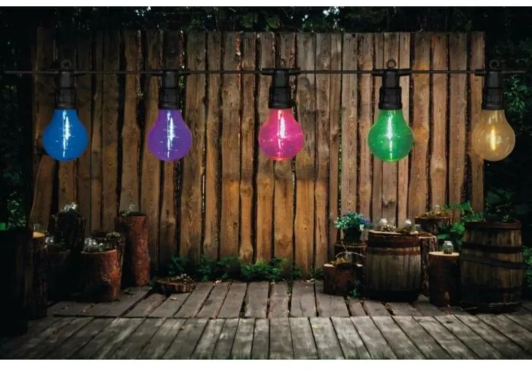 Anna's Collection PartyLights 6x7cm - 10 Stuks - Multi Kleur