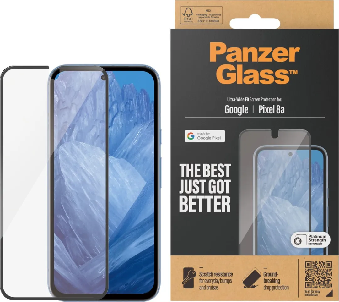 PanzerGlass PZ-4785 Screenprotector Google Pixel 8a - Case Friendly
