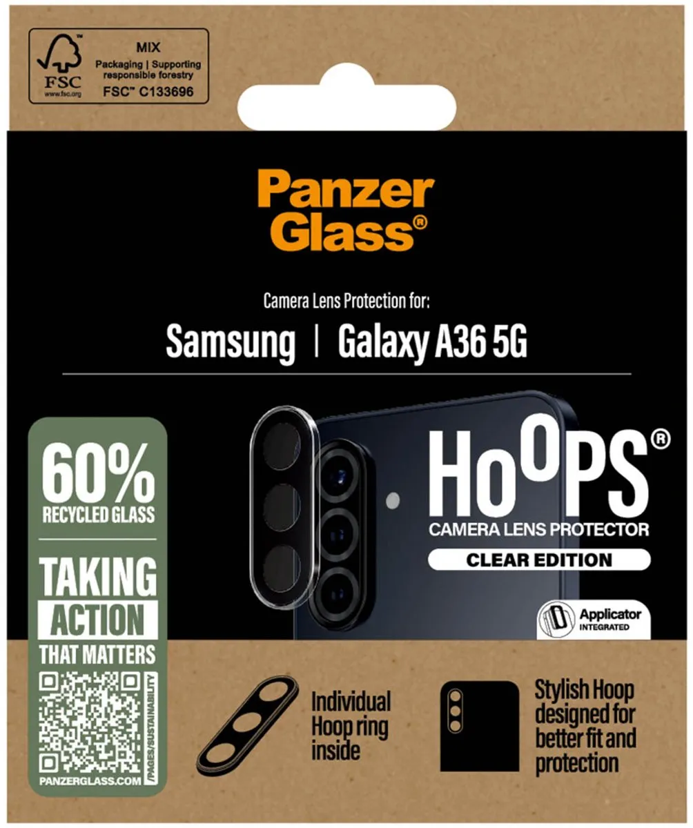 PanzerGlass Hoops Camera Lens Protector Samsung Galaxy A36