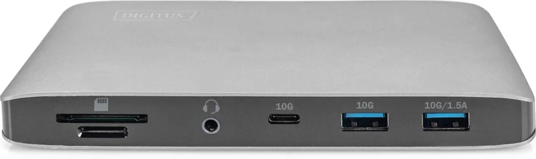 Digitus DA-70895 Universeel Dockingstation USB 3.0 - 7 Poorten - Zwart/Grijs